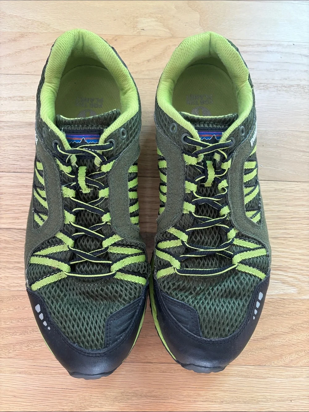 Patagonia Men’s Size 8.5 Urbanist Performance Trail Running Sneaker Green Black